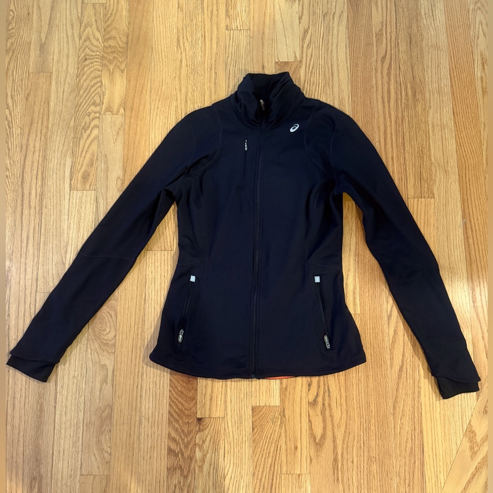 Women's Black 3/4 Zip Top
